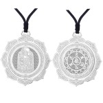 Pt950 Platinum Acala Guardian Pendant - Rooster Zodiac Birth Buddha
